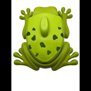 Boon Frog Pod Bath Toy Scoop Store Organize Bath Toys Wall Mounted Base Large